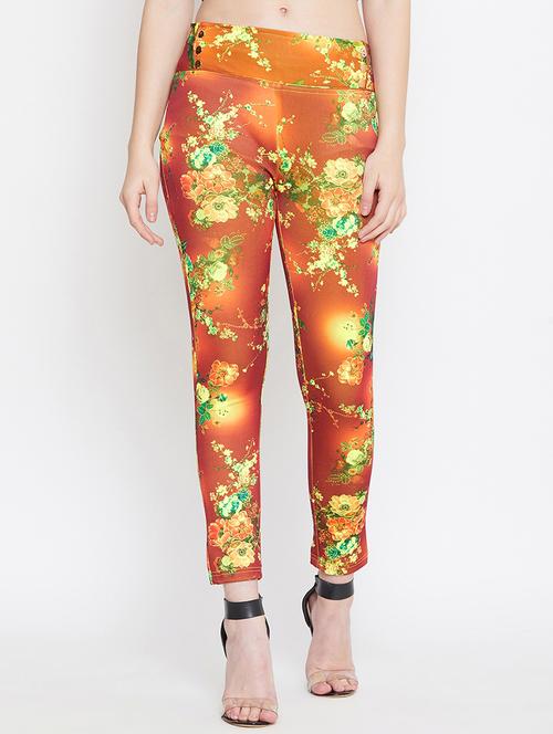 mid rise printed jegging - 16999374 - Very Small Image - 1