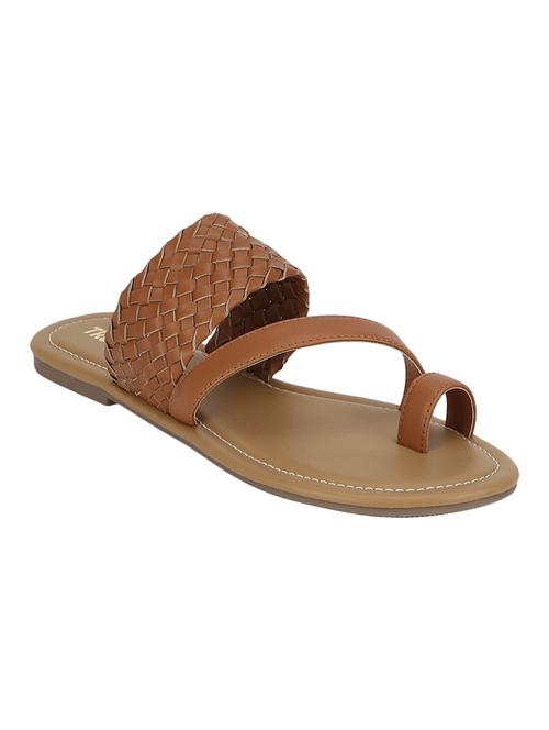 tan toe separator sandals - 16999931 - Very Small Image - 1