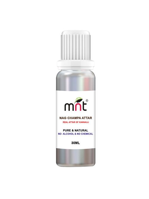 mnt nag champa attar for unisex, long lasting & alcohol free (30ml) - pure natural & premium quality roll-on attar - 17006383 - Very Small Image - 1