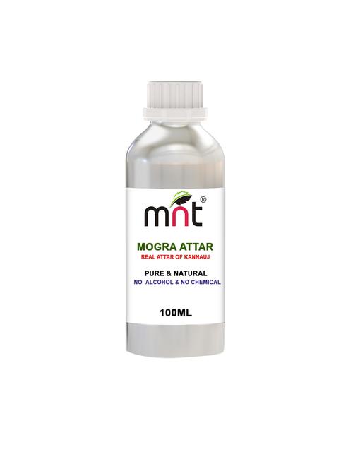 mnt mogra attar for unisex, long lasting & alcohol free (100ml) - pure natural & premium quality roll-on attar - 17007106 - Very Small Image - 1