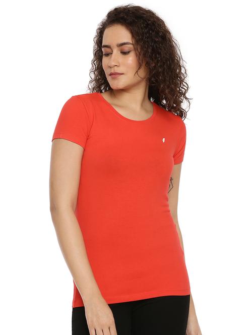 round neck solid tee - 17008986 - Very Small Image - 1