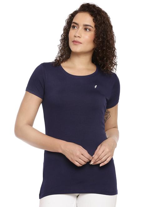 round neck solid tee - 17008988 - Very Small Image - 1