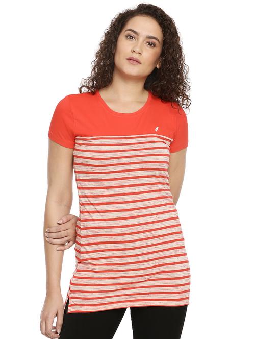 round neck striped tee - 17008994 - Very Small Image - 1