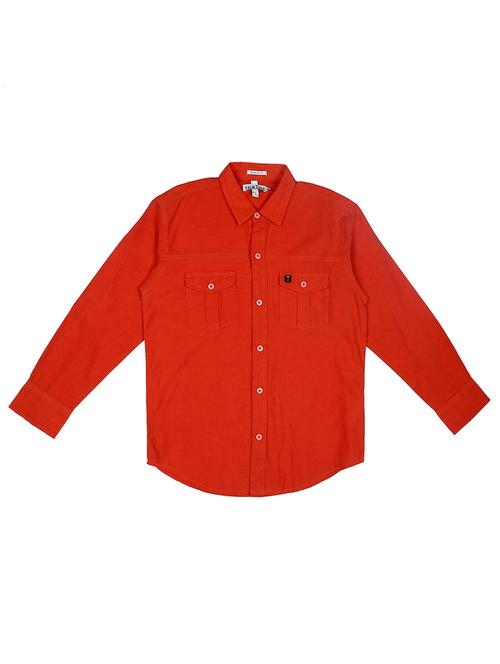 orange cotton shirt - 17009263 - Very Small Image - 1