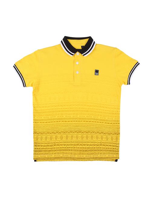 yellow cotton tshirt - 17009572 - Very Small Image - 1
