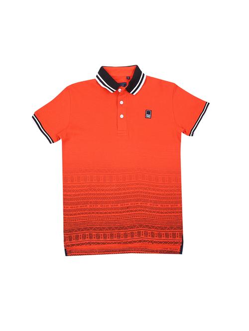 orange cotton tshirt - 17009573 - Very Small Image - 1