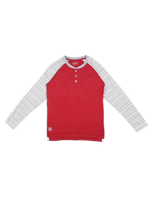 red cotton tshirt - 17009574 - Very Small Image - 1