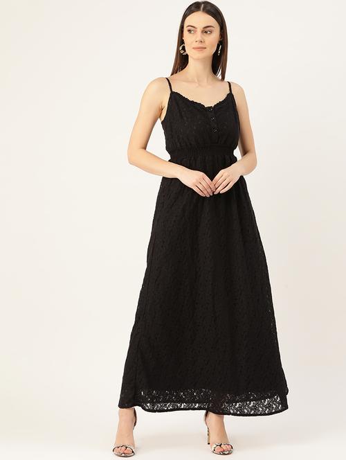 cami neck laced maxi dress - 17010714 - Very Small Image - 1