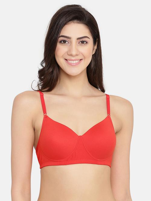 full coverage solid t-shirt bra - 17012466 - Very Small Image - 1
