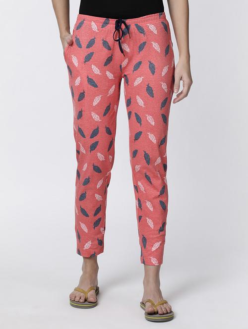 drawstring waist printed pajama - 17012754 - Very Small Image - 1