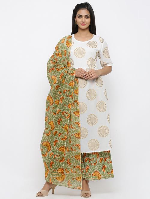 block print suit set - 17012831 - Very Small Image - 1