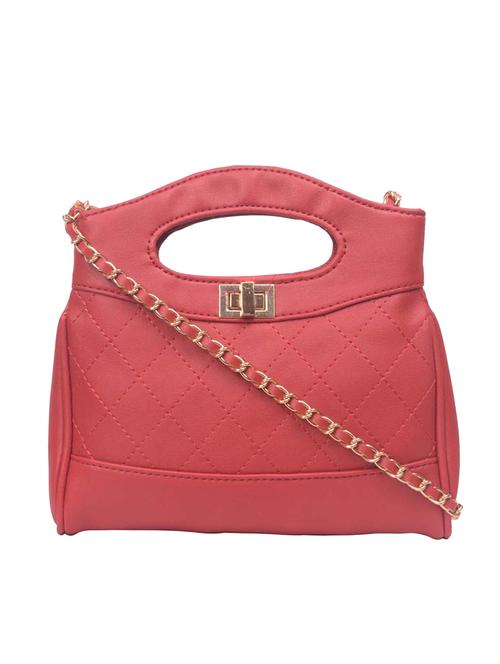 red leatherette (pu) sling bag - 17015332 - Very Small Image - 1
