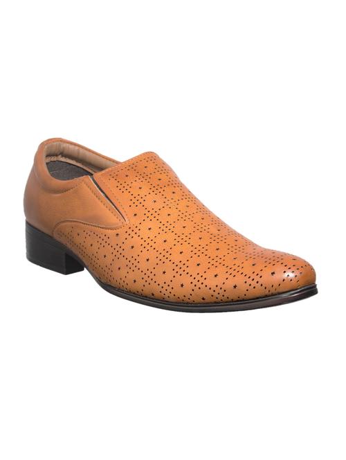 tan slip on shoes - 17020109 - Very Small Image - 1