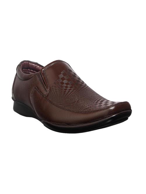 brown slip on shoes - 17020648 - Very Small Image - 1