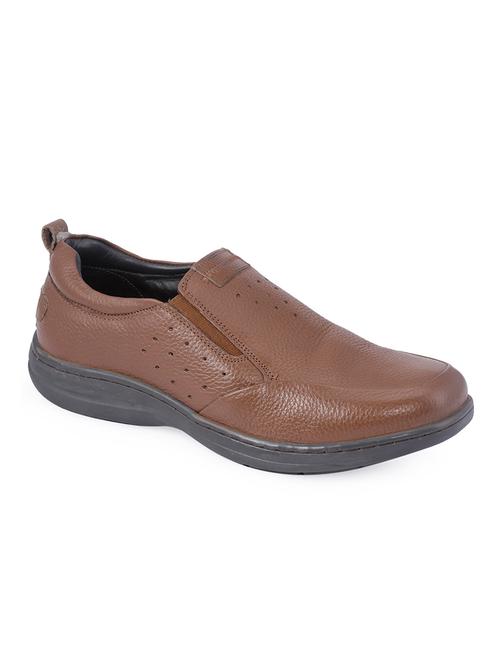 brown slip on shoes - 17020690 - Very Small Image - 1