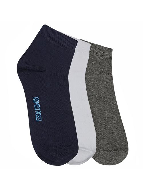 multi colored cotton ankle length sock - 17021659 - Very Small Image - 1