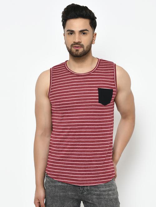 red striped pocket vest - 17024606 - Very Small Image - 1