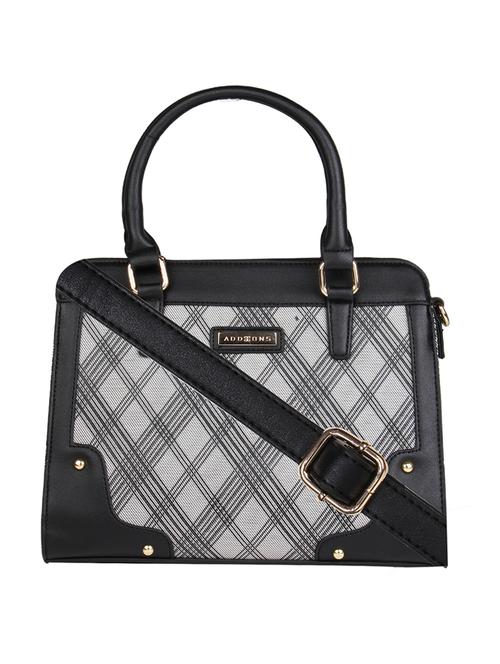 grey leatherette (pu) handbag - 17025680 - Very Small Image - 1