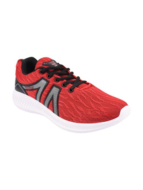 red lace up sport shoes - 17026528 - Very Small Image - 1