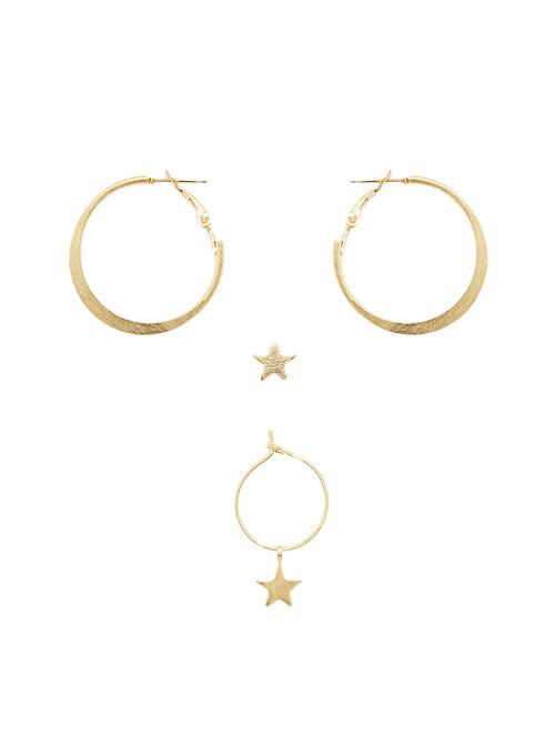gold plated combo's. earring - 17029452 - Very Small Image - 1