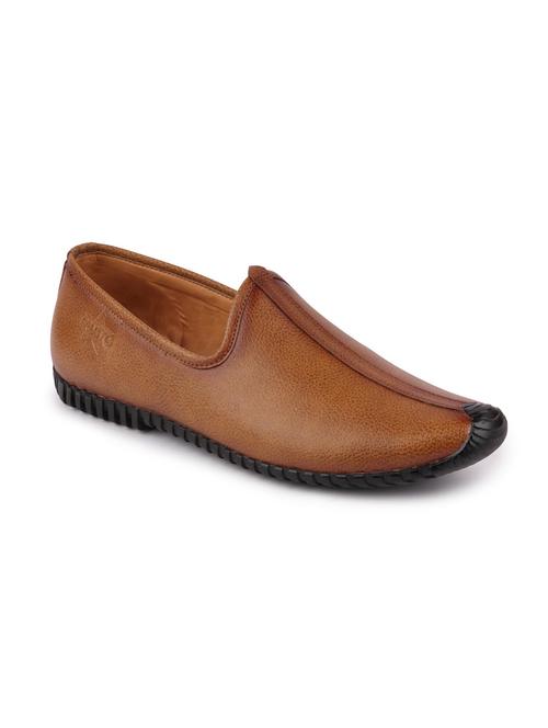 tan slip on jutis - 17030123 - Very Small Image - 1