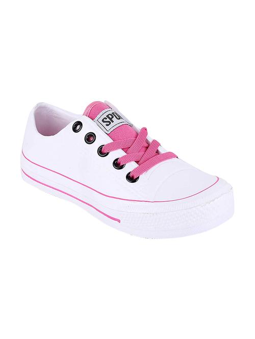 pink lace-up sneakers - 17031460 - Very Small Image - 1