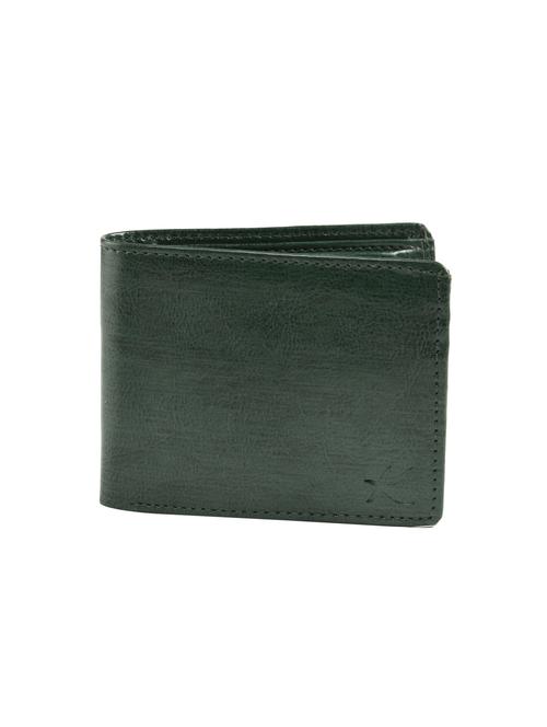 green leatherette wallet - 17033031 - Very Small Image - 1