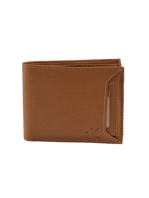 tan leatherette wallet - 17033034 - Very Small Image - 1