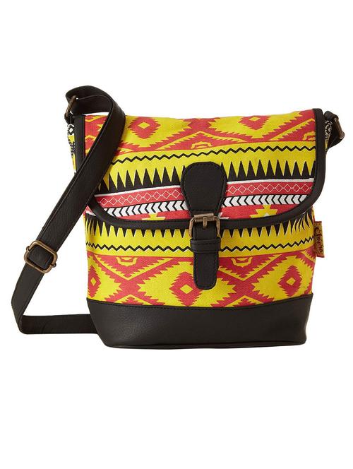 yellow canvas sling bag - 17033736 - Very Small Image - 1