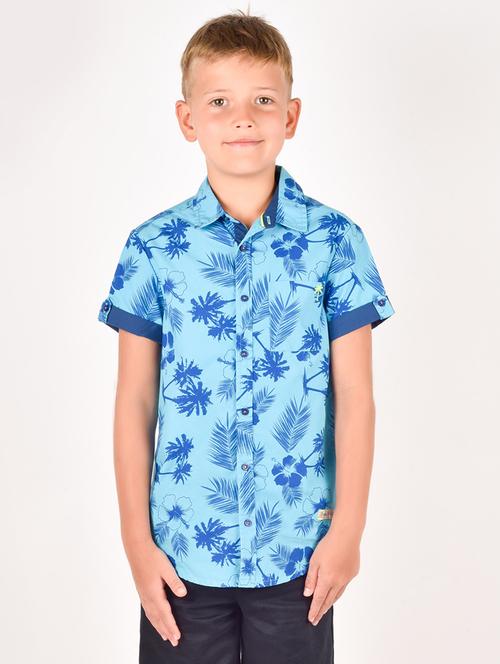 dark blue cotton shirt - 17062588 - Very Small Image - 1