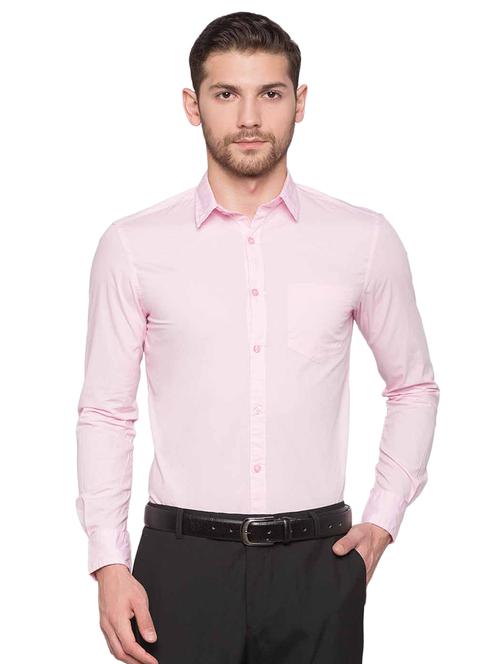 pink formal solid shirt - 17065584 - Very Small Image - 1