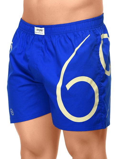 blue printed boxer - 17066918 - Very Small Image - 1