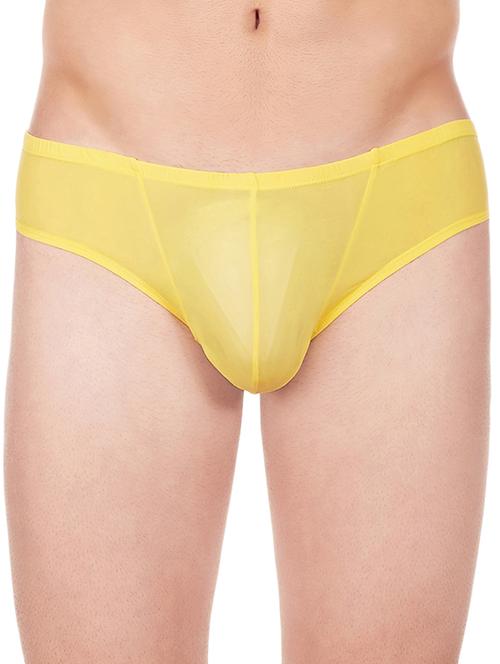 yellow solid nylon hipster - 17068155 - Very Small Image - 1