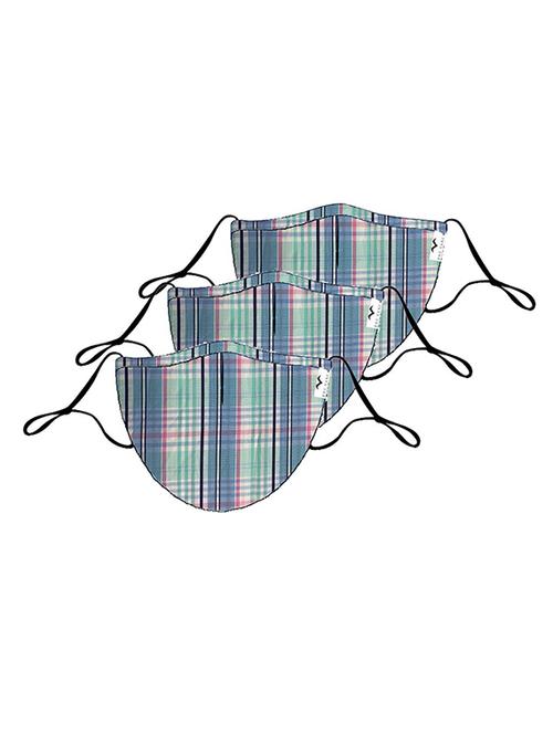 the vanca multicolor unisex stripe mask (pack of 3) - 17068475 - Very Small Image - 1