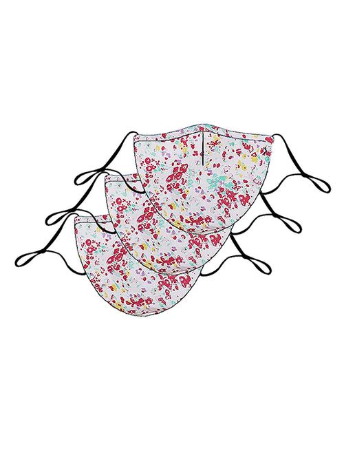 the vanca multi color unisex printed mask (pack of 3) - 17068483 - Very Small Image - 1
