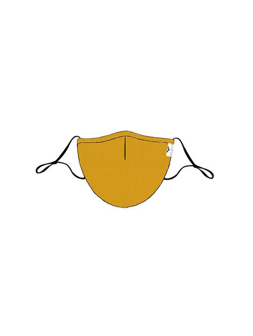 the vanca yellow unisex solid mask with spandex loops - 17068506 - Very Small Image - 1