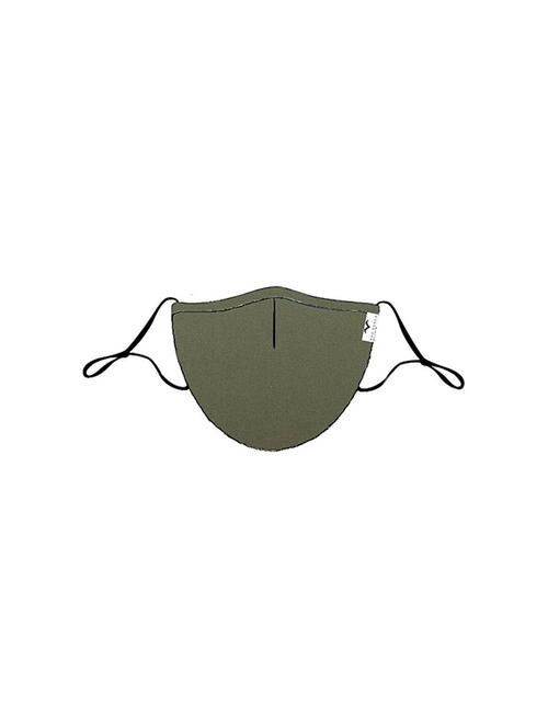 the vanca olive unisex solid mask with spandex loops - 17068510 - Very Small Image - 1