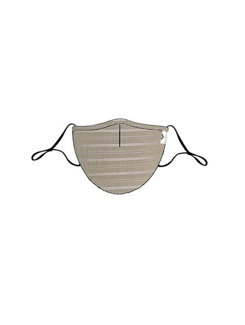 the vanca beige unisex stripe mask (pack of 3) - 17068555 - Very Small Image - 1