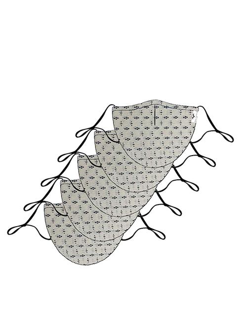 the vanca multi color unisex printed mask (pack of 10) - 17068561 - Very Small Image - 1
