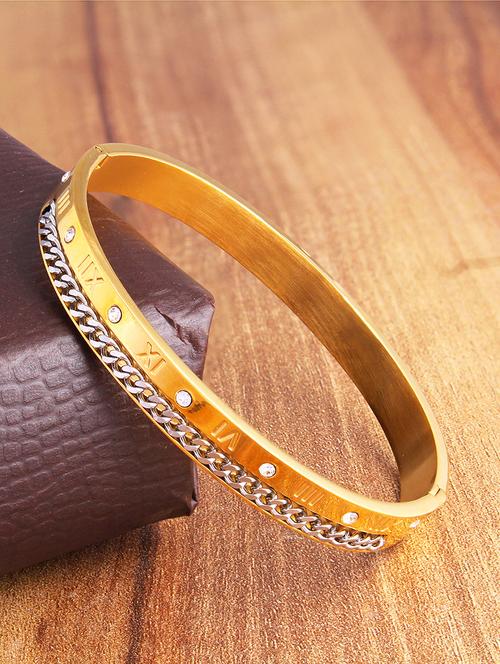 gold, metal bracelet - 17068737 - Very Small Image - 1