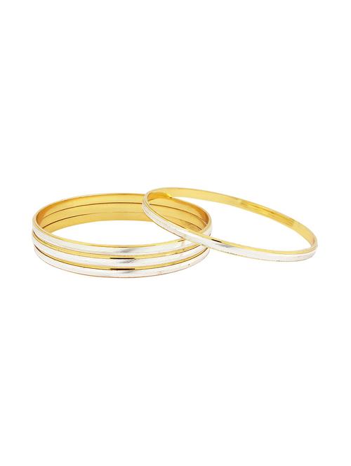 silver brass bangles - 17069301 - Very Small Image - 1