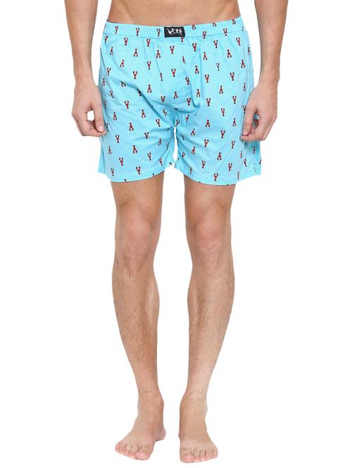 blue cotton boxer - 17073499 - Very Small Image - 1