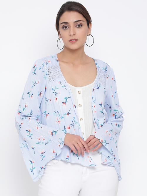 purist blue floral shrug - 17074156 - Very Small Image - 1