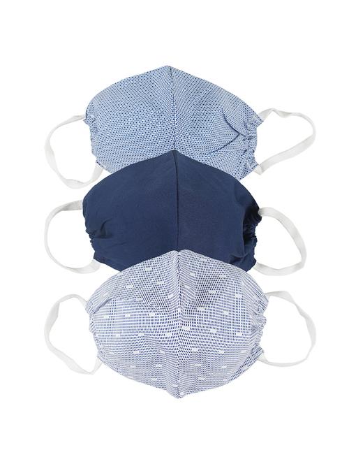 im young multi colored cotton anti-pollution mask (pack of 3) - 17075439 - Very Small Image - 1