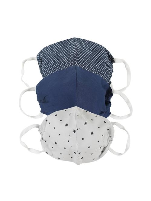 im young multi colored cotton anti-pollution mask (pack of 3) - 17075440 - Very Small Image - 1