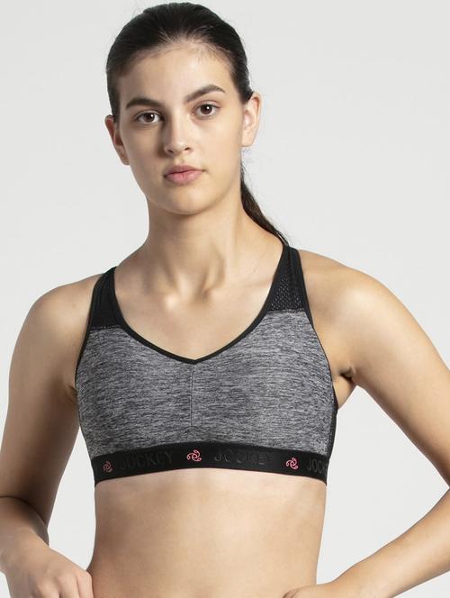 multiway strap melange bra - 17077804 - Very Small Image - 1