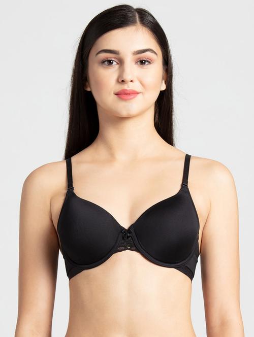 bow patch t-shirt bra - 17077822 - Very Small Image - 1