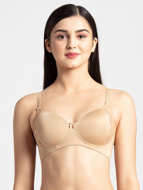 bow patch t-shirt bra - 17077844 - Very Small Image - 1