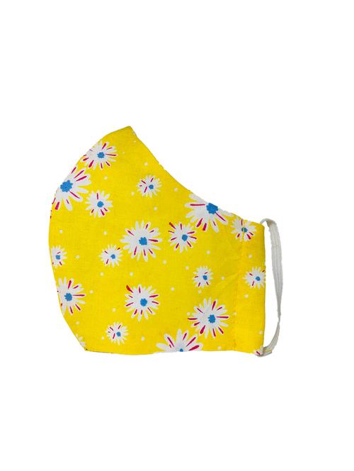 yellow cotton antipollution women mask - 17081485 - Very Small Image - 1
