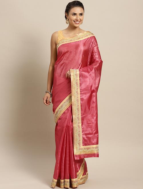 women's banarasi saree with blouse - 17083900 - Very Small Image - 1